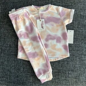 NWT Jessica Simpson Toddler Tie Dye Outfit Size 24 Months